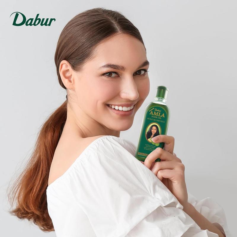 Dabur Amla Hair Oil - Nourishing Indian Oil for Men & Women, for Healthy, Moisturized Hair and Scalp (300ml)