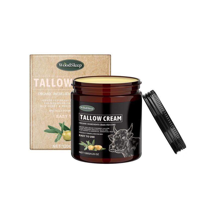 Tallow Cream, 1 Box Moisturizing Body Butter, Hydrating Skin Care Cream, Nourishing Body Care Product for Women & Men