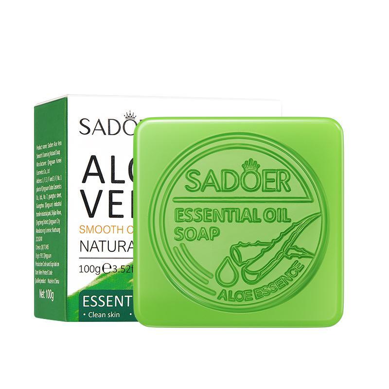 Aloe Vera Soap, Natural Soap For Body & Face, Moisturizing & Soothing Soap For All Skin Types