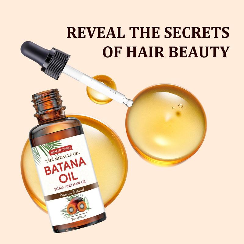 Batana Oil Hair Care Essential Oil, 2 Boxes Deep Moisturizing Hair Scalp Conditioner, Nourishing and Smoothing Hair Care Product for All Hair Types