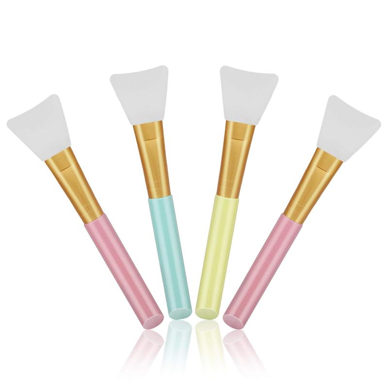 4-Pack Silicone Facial Mask Applicators, Hairless Moisturizer Applicator Tools Skincare Comfort