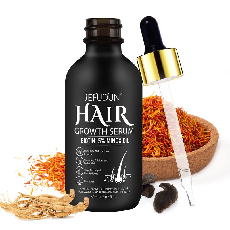 SEFUDUN Μinoxidil Hair Serum for Men & Women - Boosts Hair Health and Thickens for Growth