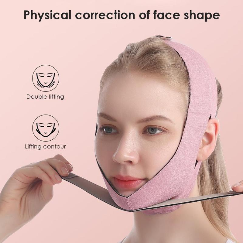 Reusable V Line Mask, Facial Slimming Strap, Double Chin Tightener, Chin Up Mask, Face Lifting Belt, V Shaped Slimming Face Mask