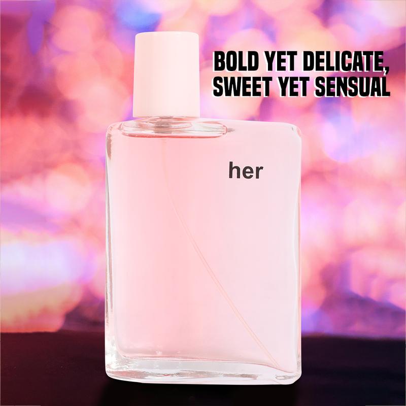 Her Royal Fragrance Eau de Parfum Natural Spray Perfume for Women 100ml 3.3fl.oz. - Fruity, Sweet, Woody, Musky and Powdery Scent