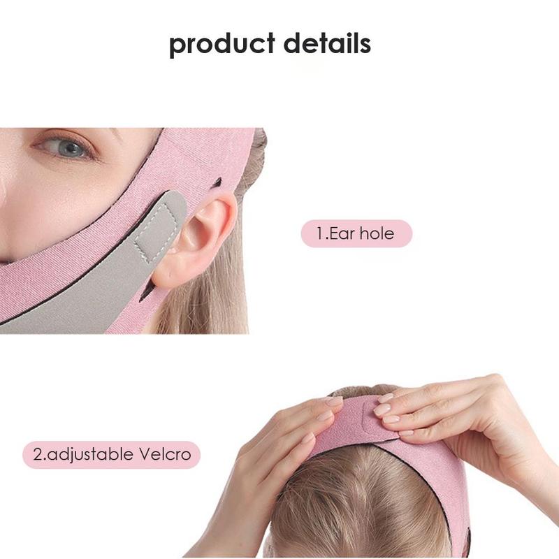 Reusable V Line Mask, Facial Slimming Strap, Double Chin Tightener, Chin Up Mask, Face Lifting Belt, V Shaped Slimming Face Mask