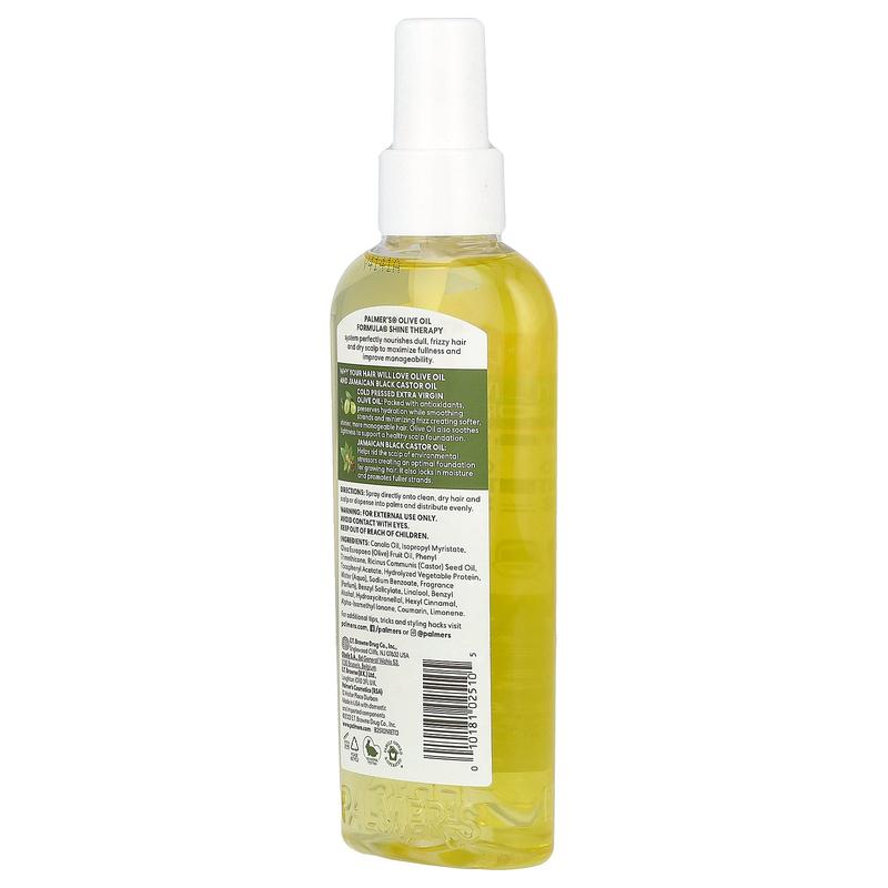 Palmer's Olive Oil Formula® with Vitamin E, Conditioning Hair & Scalp Oil, Shine Therapy, 5.1 fl oz (150 ml)