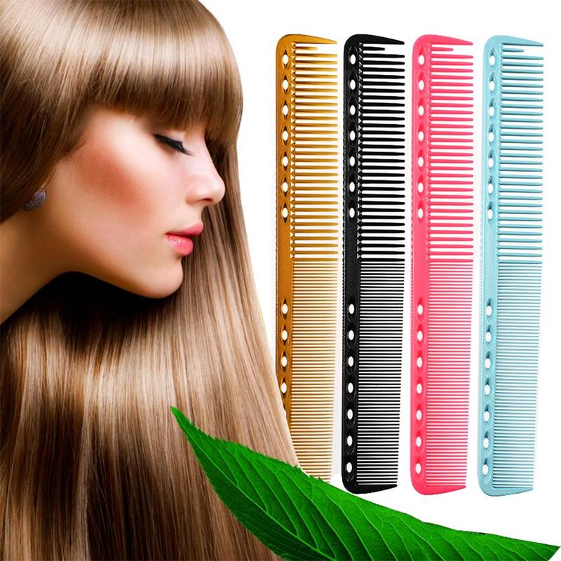 Double Ended Wide And Fine Tooth Hair Comb, Anti Static Hair Styling Comb, Professional Hair Styling Tools For Salon & Barber