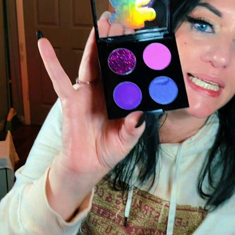 Custom Eyeshadow Palette: Pick your favorite eyeshadow colors live to build your own custom eyeshadow palette. This palette will come with your name as the logo. Makeup Pallete Cosmetic