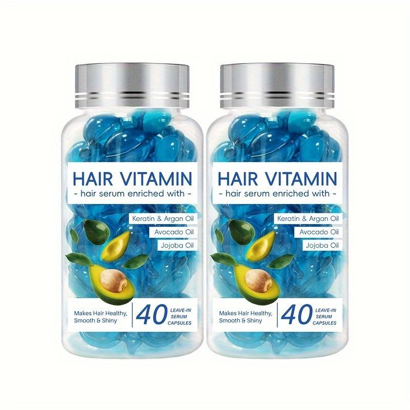 Hair Vitamin Capsule, 2 Boxes Hair Care Capsule, Hair Care Product for All Hair Types, Moisturizing Hair Serum Capsule