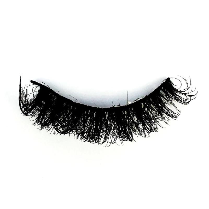 Cat eye Eyelashes 3D Natural False Lashes D Curl Fluffy Soft Cross 5 pairs Manga Lashes Wispy Natural Eyelash Extension Makeup Faux Daily Faux Mink