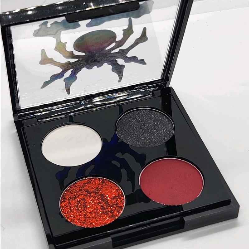 Custom Eyeshadow Palette: Pick your favorite eyeshadow colors live to build your own custom eyeshadow palette. This palette will come with your name as the logo. Makeup Pallete Cosmetic