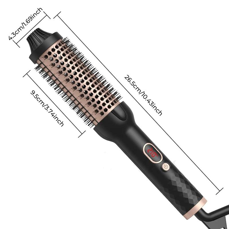 3 in 1 Multifunctional Negative Ion Hair Curler, Hair Curling Wand, Hair Straightener Brush, Automatic Hair Styling Tool for Home & Salon Use