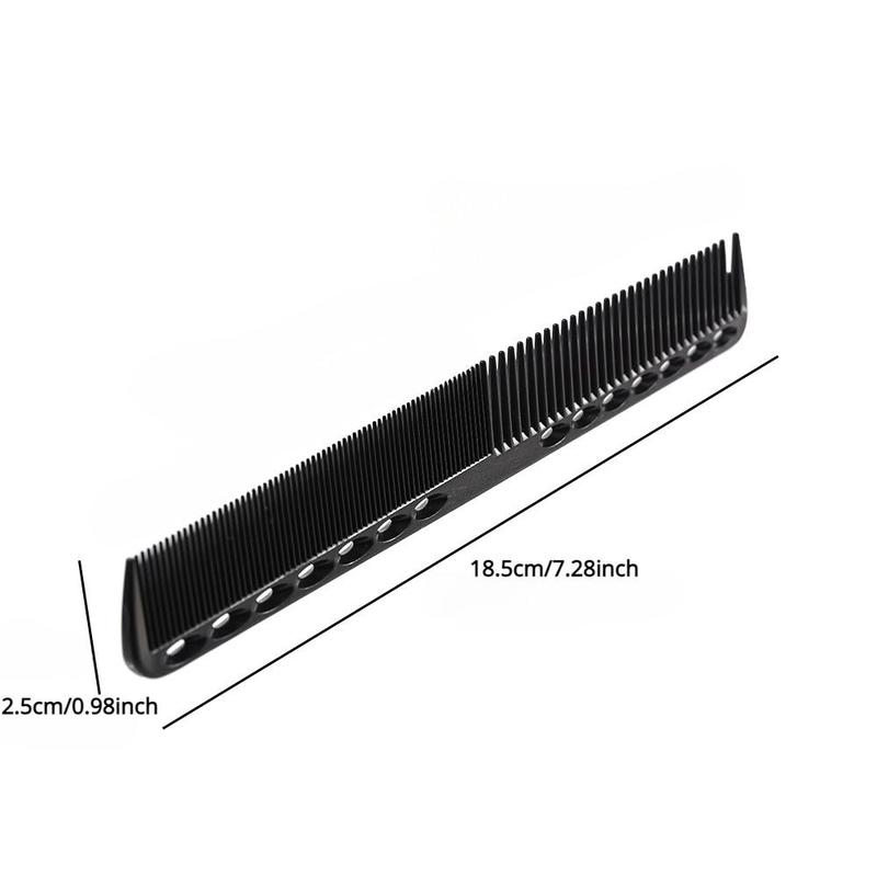 Double Ended Wide And Fine Tooth Hair Comb, Anti Static Hair Styling Comb, Professional Hair Styling Tools For Salon & Barber