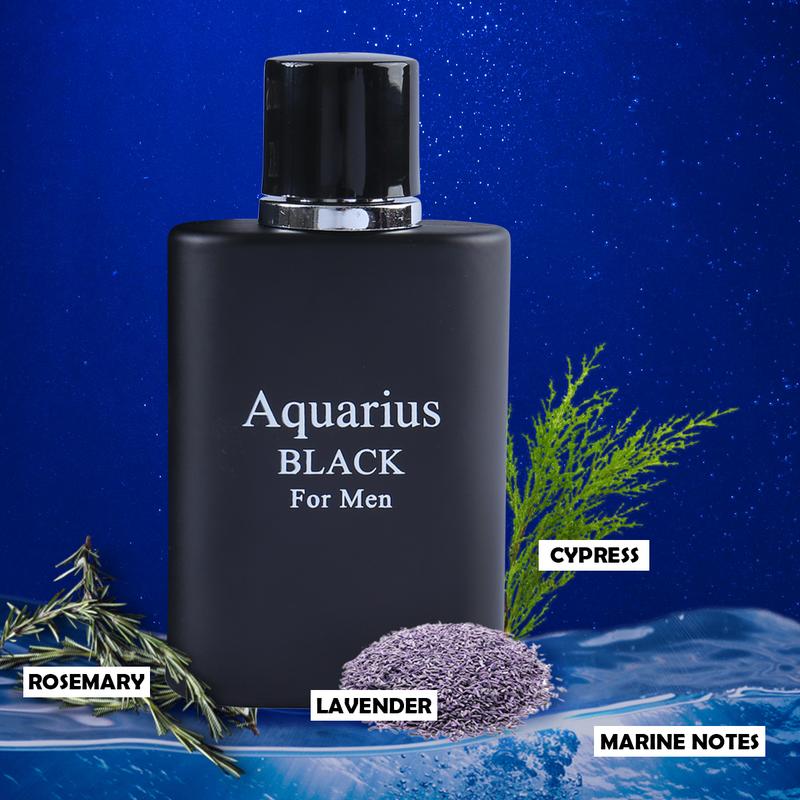 Aquarius Black Spray Cologne For Men 100ml 3.4fl.oz. - Fragrance for Men