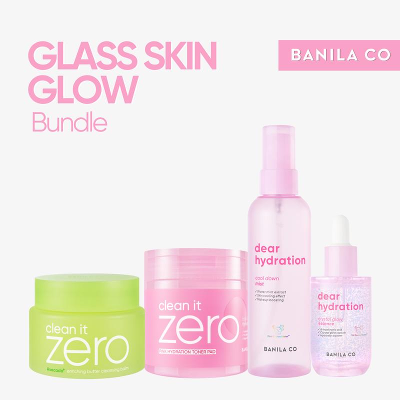 Glass Skin Glow Bundle | Hydrating & Soothing Skincare Set for Radiant, Dewy Skin