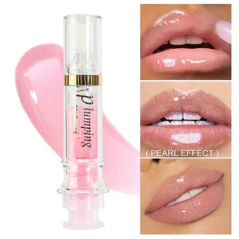 6Pcs Hydrating Lip Oil Set,Fruity Color Changing Lip Glaze Plumping Lip Glow Oil Transparent Moisturizing Tinted Lip Balm Long Lasting Nourishing Repairing for Dry Lip