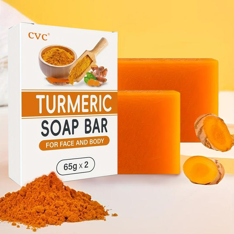 CVC Handmade Turmeric Soap Bar for Face & Body – Clears Acne, Fades Dark Spots, Smooths Skin (5 oz)