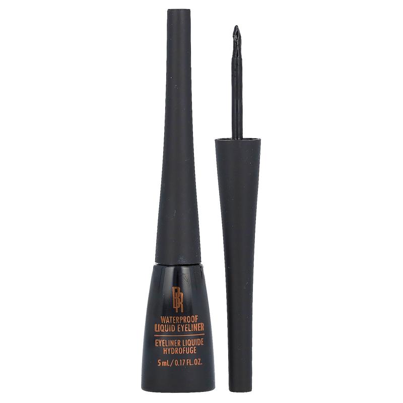 Black Radiance Waterproof Liquid Eyeliner, CA6421 Black Velvet, 0.17 fl oz (5 ml)