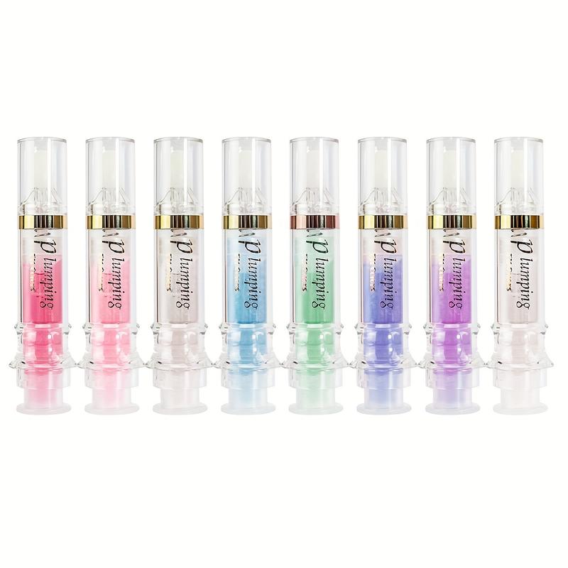 6Pcs Hydrating Lip Oil Set,Fruity Color Changing Lip Glaze Plumping Lip Glow Oil Transparent Moisturizing Tinted Lip Balm Long Lasting Nourishing Repairing for Dry Lip