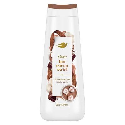 Dove Beauty limited edition holiday treat body wash-hot cocoa RL L-20 floz Body Care Chocolate Moisture Moisturizer Scent Winter Comfort Moisturize Moisturize Hydrating Moisturize Moisturize