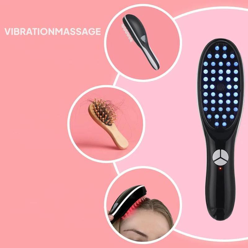 Hair Scalp Massager, 1 Box Multifunctional Soft Massage Comb, Hair Detox Steam Brush, Scalp Massage Tool for Home & Travel