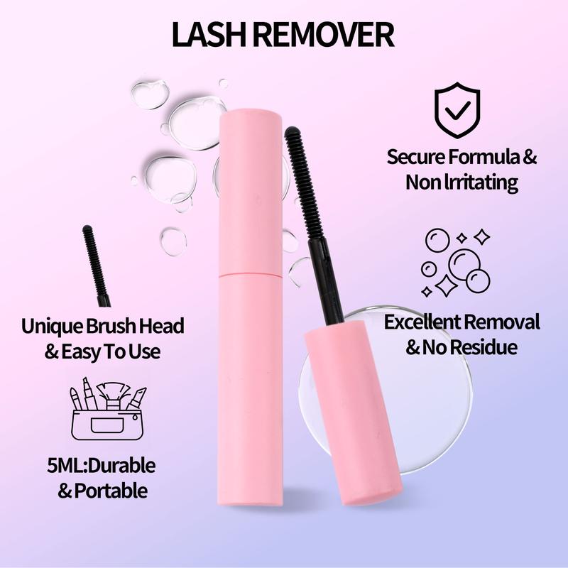 DIY Eyelash Extension Kit 280 Pieces Eyelash Cluster Kit Single Eyelash Natural 9-16mm Adhesive Seal Tweezers Eyelash Glue Remover False Eyelashes for Beginners Eyelash Extension at Home