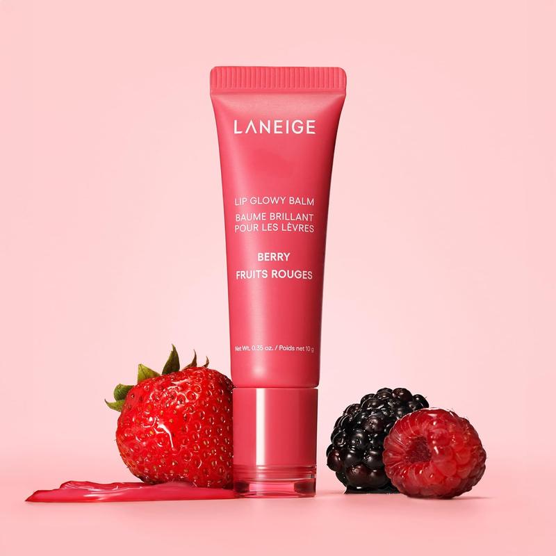 LANEIGE Lip Glowy Balm Hydrate, Glossy, Lightweight, Visturize & Tint with Shea Butter