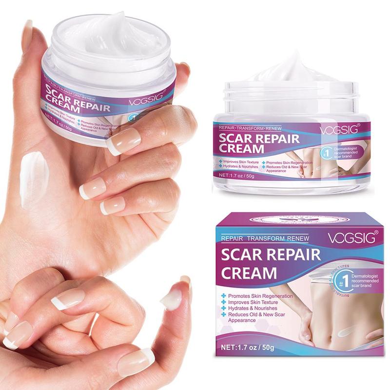 Scar Cream, Moisturizing Body Cream, Hydrating Body Lotion for Women & Men, Smoothes Skin Texture, Skin Care Product for Daily Use