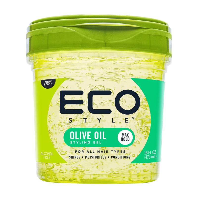 Eco Styler Olive Oil Hair Styling Gel, 16 oz, Moisturizing, Unisex Frizz Haircare Smooth Daily Gentle Moisturizer