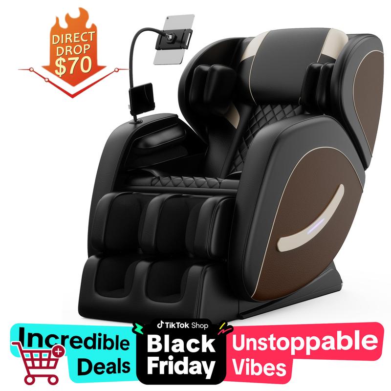 [blackfriday sale]Massage Chair Recliner with Zero Gravity with Full Body Air Pressure