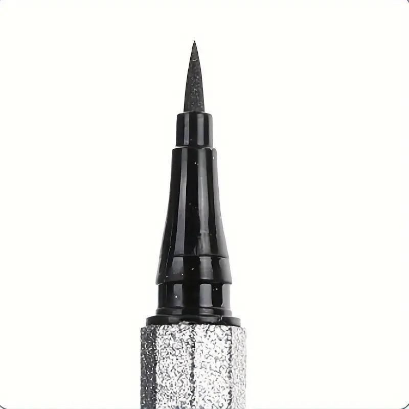 Long Lasting Eyeliner Pencil, Waterproof Liquid Eyeliner, Sweat Proof Fine Tip Eyeliner Pens, Quick Drying Eyeliner Pen with Precise Flexible Tip & Comfortable Grip