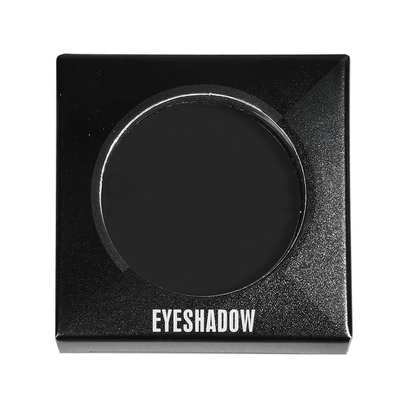 Single Black Matte Eyeshadow Powder Palette High Pigment, Longwear, Intense Color Best Black Eyeshadow