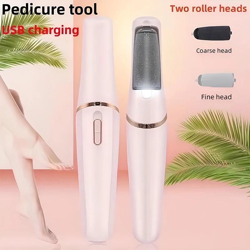 Electric Foot Grinder Automatic Foot Callus Rubbing Pedicure Dead Skin Callus Remover for Foot Rechargeable Foot Beauty Machine