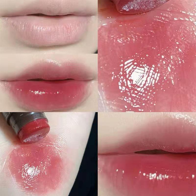 Peach Moisturizing Lip Balm, Waterproof Long-lasting Nourishing Lipstick, Color Changing Lip Care Lipstick, Lip Makeup Product for Women