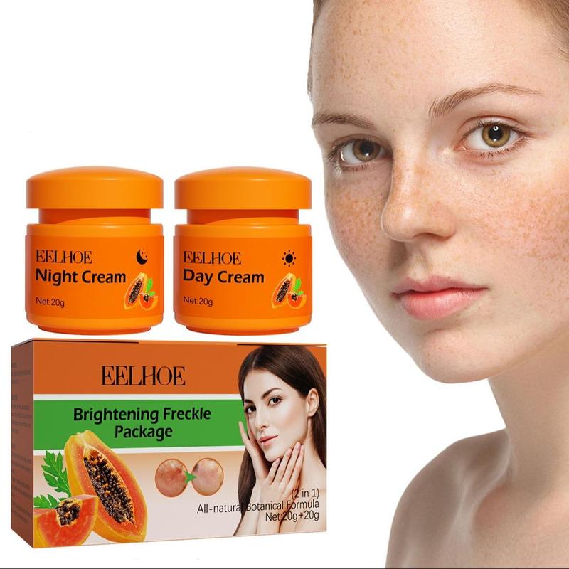 Papaya Extract Moisturizing Creams, 2 Counts set Nourishing and Soothing Creams, For Reducing The Look Or The Signs Of Aging