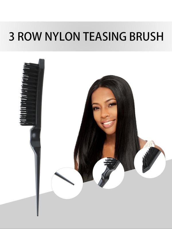 Professional Hair Styling Comb, Smoothing Hair Brush, Detangling Hair Brush, Curly Hair Detangling Comb, Wig Styling Comb, Fashion Hair Salon Tools & Accessories