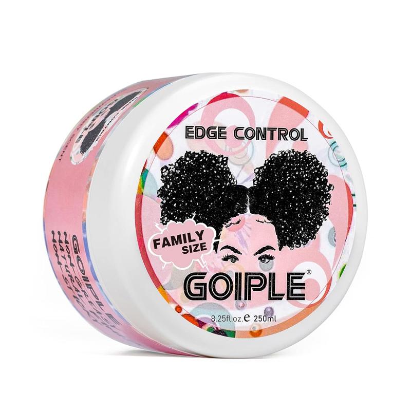 Edge Control Wax for Women - Strong Hold, Non-Greasy, No Flaking or White Residue, Smooths Edges for Black Hair(Strawberry Scent)