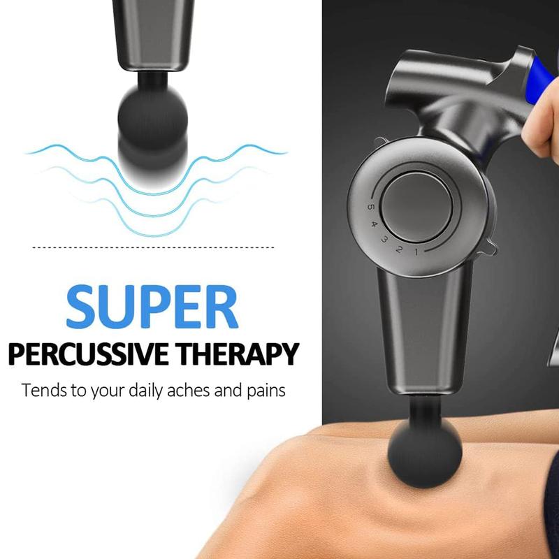 Deep Tissue Massage Gun for Athlete with Adjustable Arm