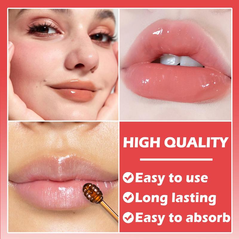 Lip Balm Honey Pot,Fruity Lip Masks & Moisturizing Propolis Sleeping Lip Mask,Lip Balm Honey Pot