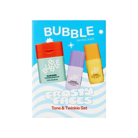 Bubble Frosty Faces Holiday Gift Set, 3 Pieces with Slam Dunk 30ml, Water Slide 5ml, and Day Dream 5ml