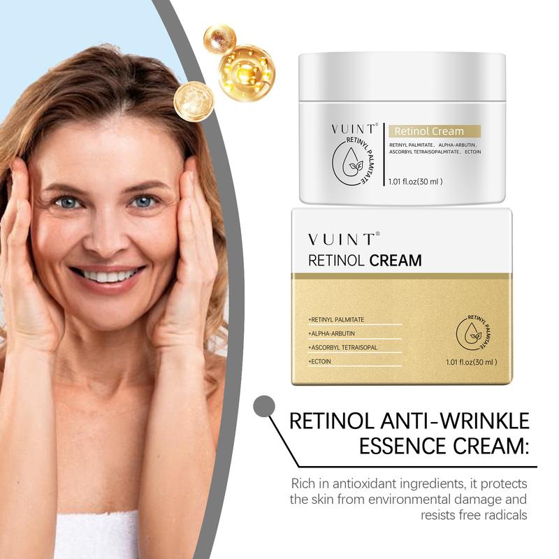 VUINT- Retinol Cream for Face Cream Fast Deep Cellular Absorption Day or Night Cream for Firming