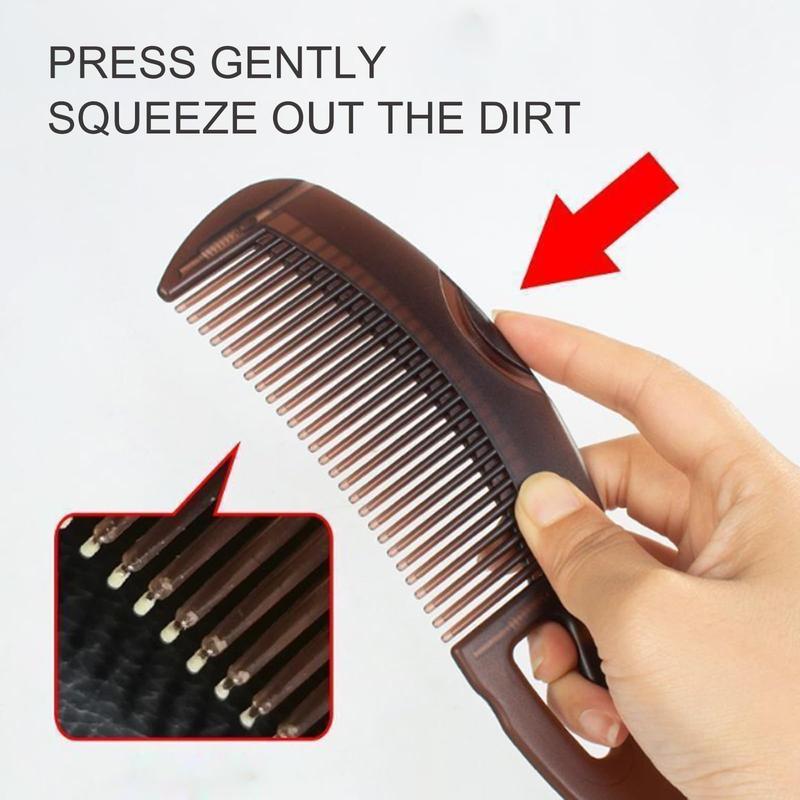 Dandruff Comb Scalp Massage Comb,Detoxing Comb for Dandruff Removal,  Multifunctional Hair Comb , Energy Comb for The Effective Removal of Dandruff&Dirt,Healthier Scalp and Better Hair Quality,Suitable for Men and Women Gifts