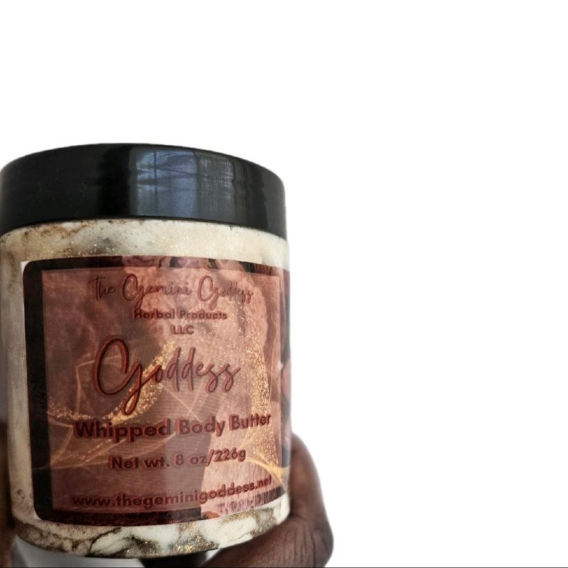 The Gemini Goddess Light and Airy Whipped Body butter moisturizes, hydrates, and glides on smooth