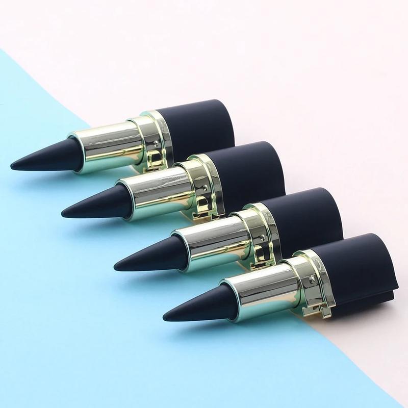 Natural Black Eyeliner cream WaterproofLong-lasting Quick Dry Eye Liner Pen MakeupTools Eyeliner Pencil Cosmetics Lipliner