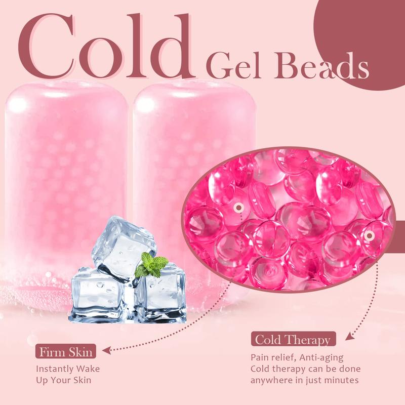 Amazing Ice Roller Face! Suitable for All Skin Types. This Facial Tool is Perfect for Relieving Eye Puffiness, Migraine Pain, Minor Injuries, and even Reducing Wrinkles. A Wonderful Women's Gift Option.