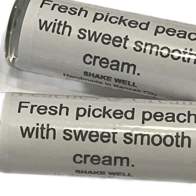 Peaches and Cream Roll-On Body Oil by Small Business in Kansas City