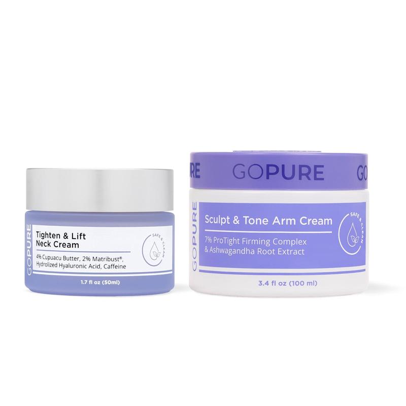 GOPURE Sculpting Duo Tighten & Lift Neck Cream + Sculpt & Tone Arm Cream