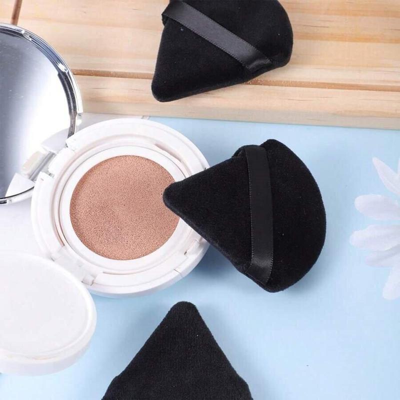 Triangle Shaped Makeup Puff (50pcs), Soft Makeup Sponge Suitable for All Skin Types, Professional Makeup Tools for Women & Girls