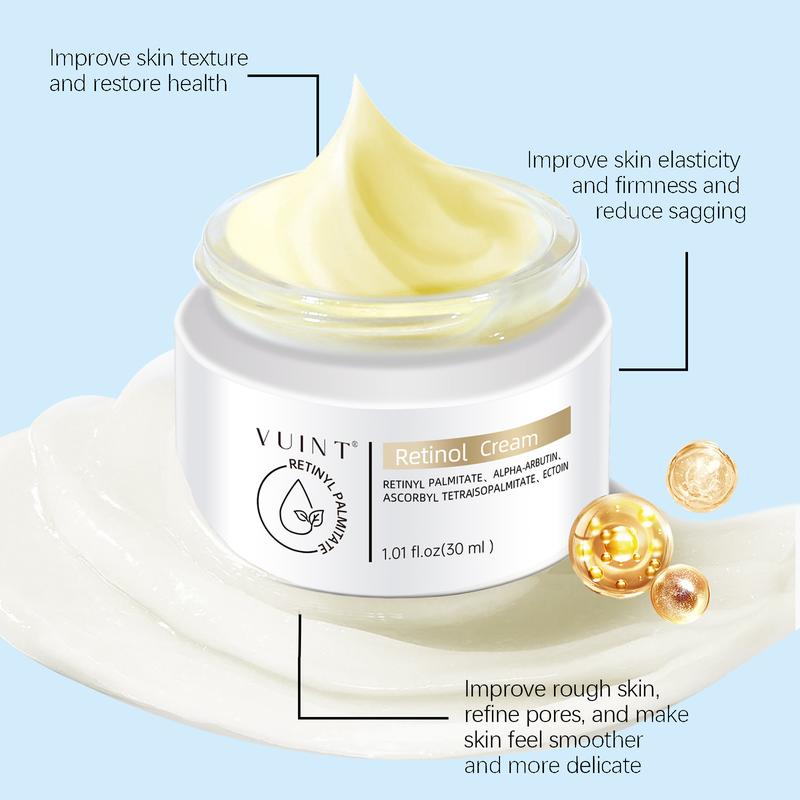 VUINT- Retinol Cream for Face Cream Fast Deep Cellular Absorption Day or Night Cream for Firming