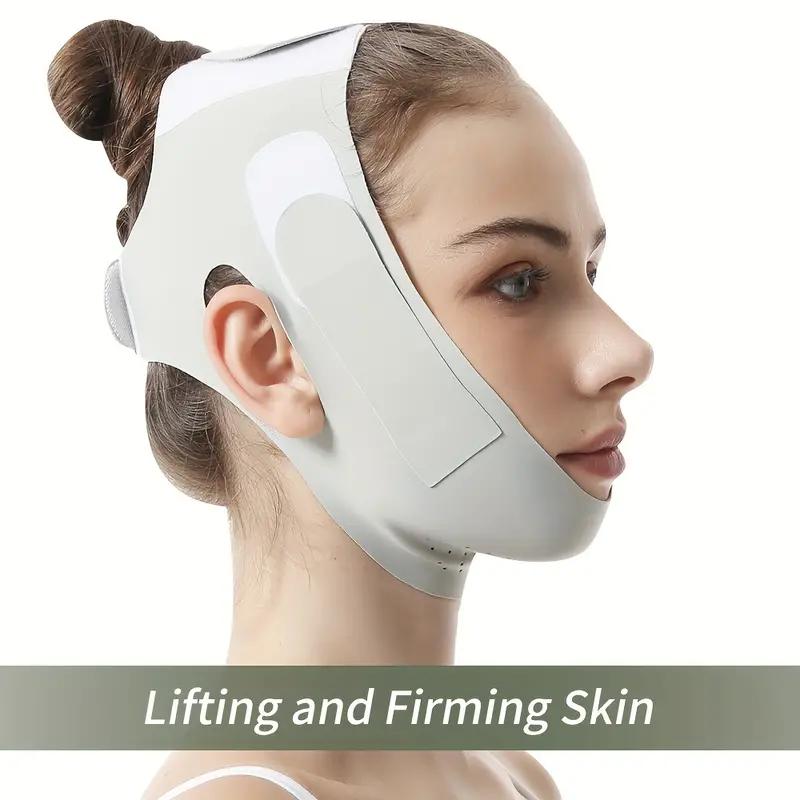 [The Latest Version] V-FaceBandages, Reusable Chin and CheekMassage Bands for Women, Skincareand Beauty Tools, Facial MassageBands to Enhance V-Line Contour,Shape and Tighten Skin, and FnhanceFacial Contour Comfort